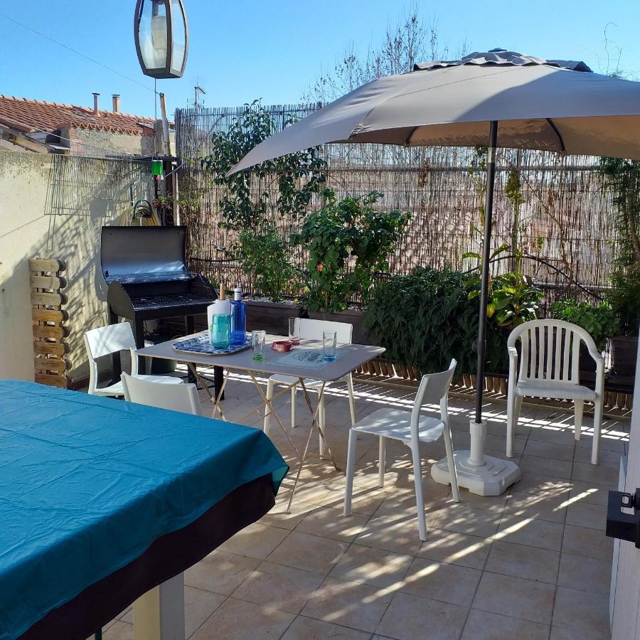 Albasud - Appartement Meuble Avec Terrasse - Salses Le Chateau 66 Ngoại thất bức ảnh